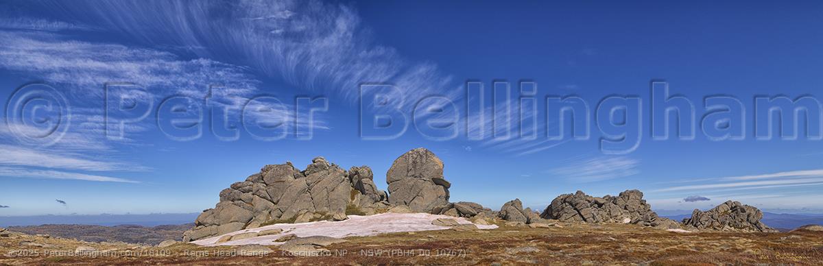 Peter Bellingham Photography Rams Head Range - Kosciuszko NP - NSW (PBH4 00 10767)